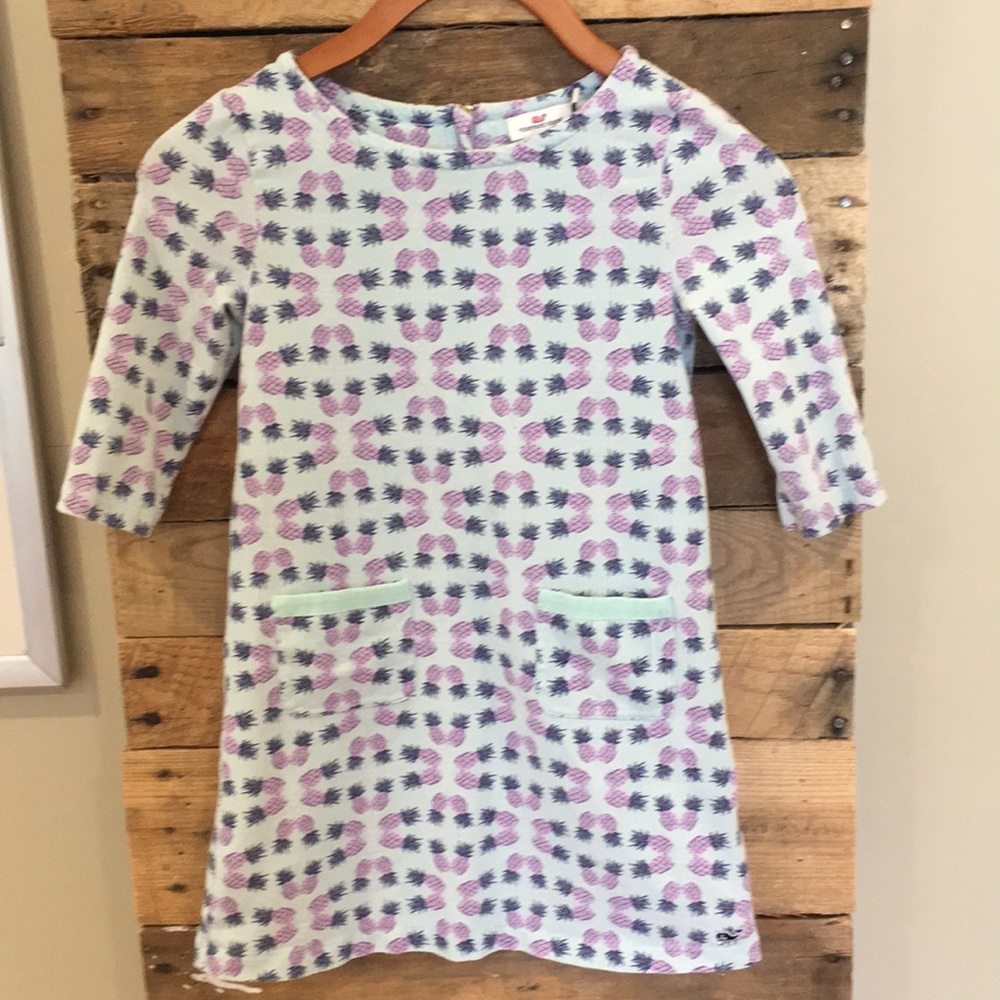 Vineyard Vines pineapple dress